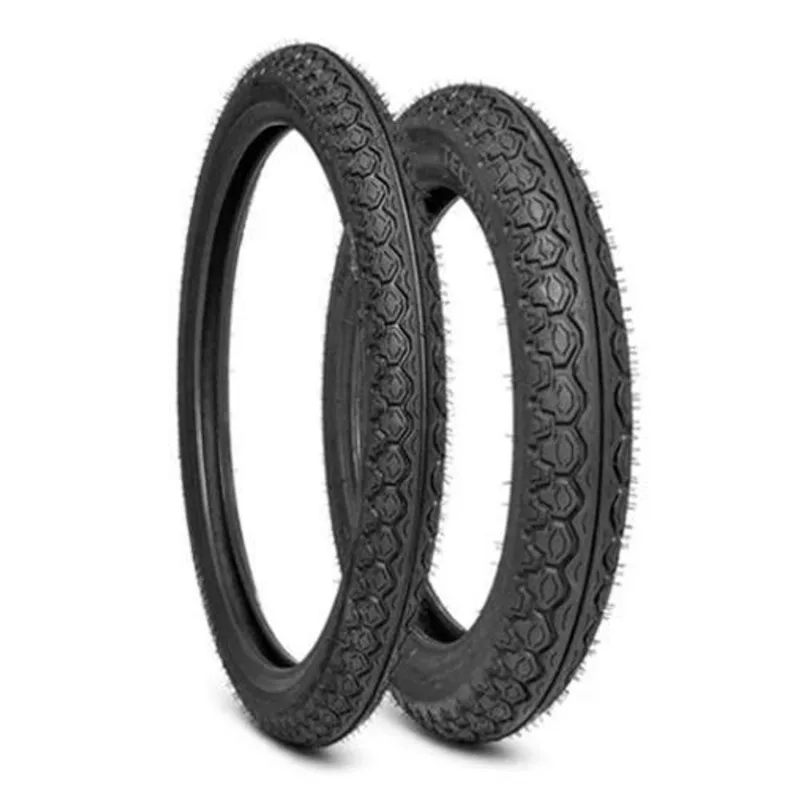 Par Pneus Moto Biz Pop 100 Diant. 60/100-17 Tras. 80/100-14