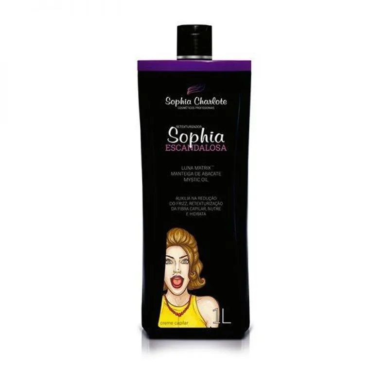 Progressiva Sophia Escandalosa 1 L Liso Profissional