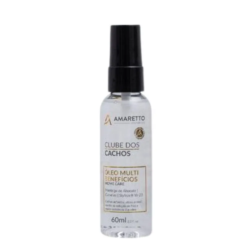Óleo Multi Benefícios Clube Dos Cachos Amaretto 60ml