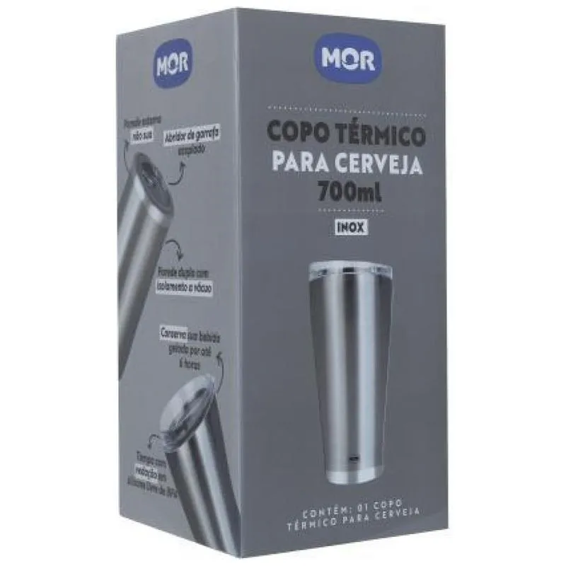 Copo Termico Churrasco Festa Resenha Cerveja Gelada 700ml