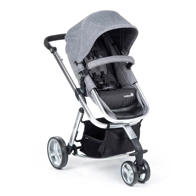 Carrinho Berço Mobi Safety1st Grey Denim Silver