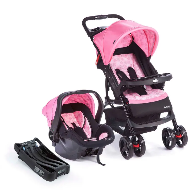 Travel System Moove 2.0 Trio Rosa Trama