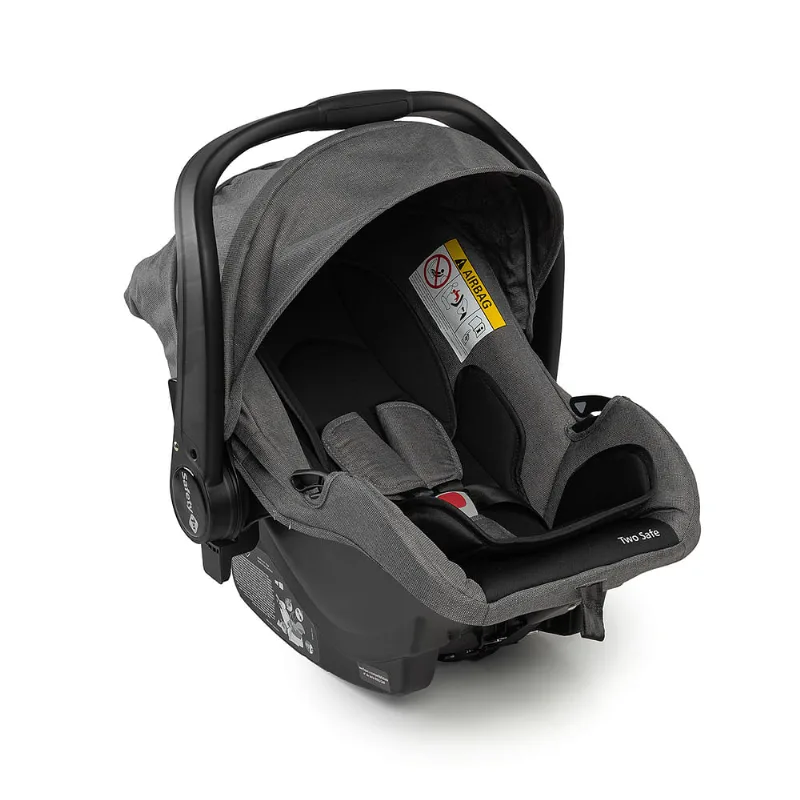 Bebê Conforto Two Safe Black Chrome