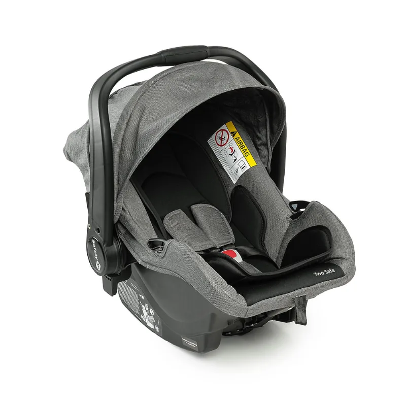 Bebê Conforto Two Safe Grey Chrome