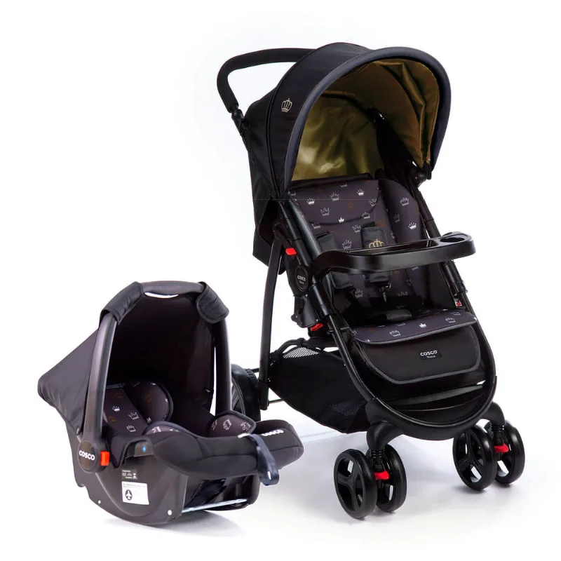 Travel System Nexus Duo Preto Royal