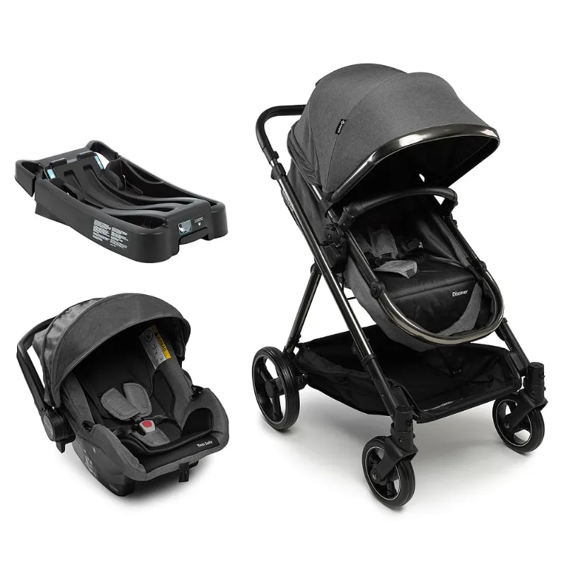 Travel System Discover Trio Black Chrome