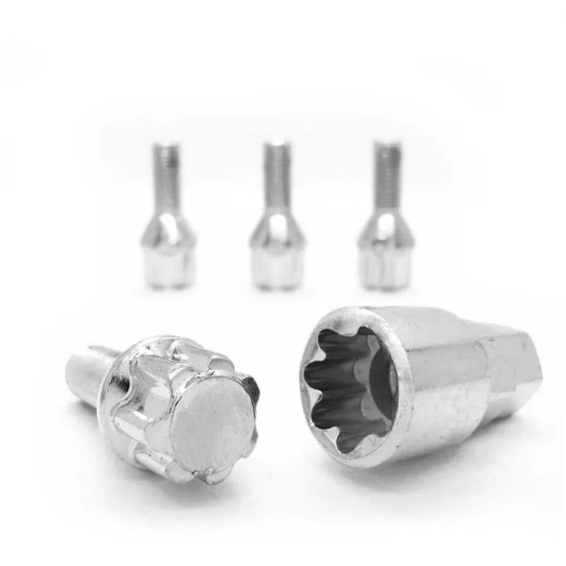 Parafuso Antifurto Fiat 1 Chave 4 Unidades Emblemax