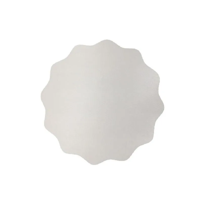 Kit - Cake Board Em Mdf - Ondulado - 34x34cm - 5 Unidades