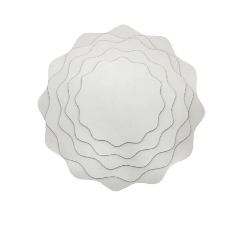 Kit - Cake Board Em Mdf - Ondulado - 38X38Cm - 5 Unidades