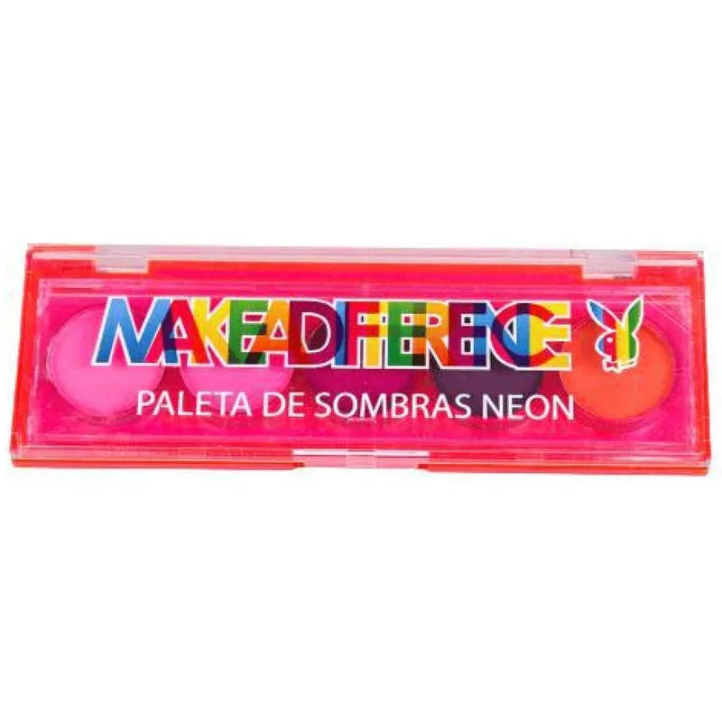 Paleta De Sombras Neon Make A Difference Playboy