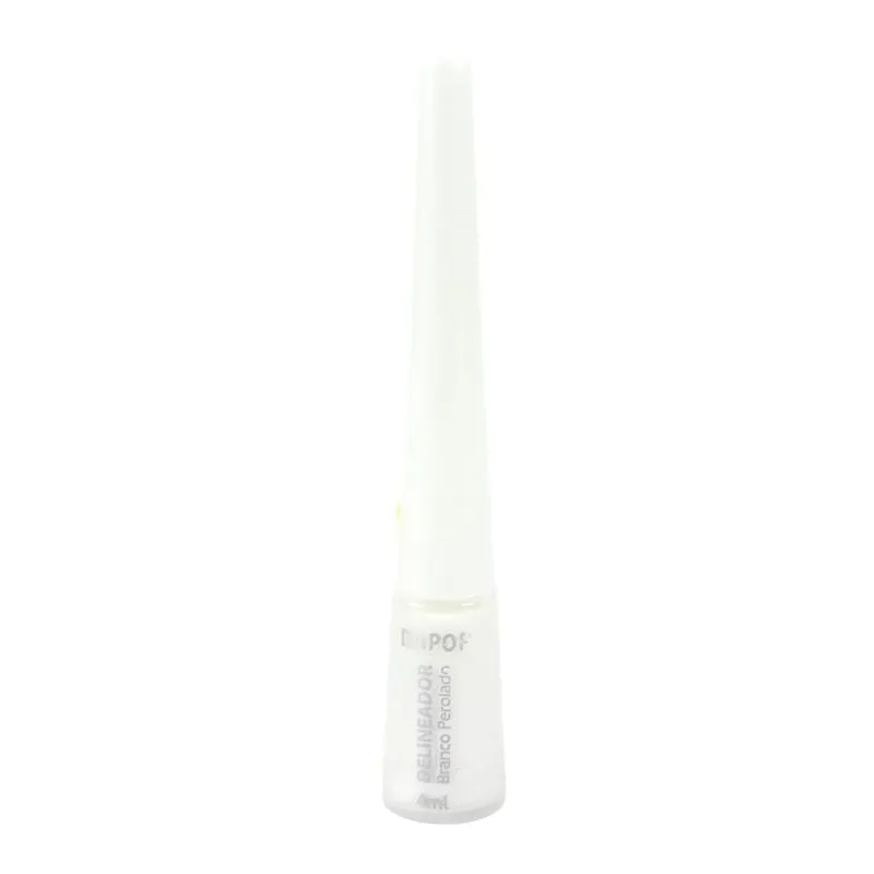 Delineador Líquido Branco Perolado Dapop