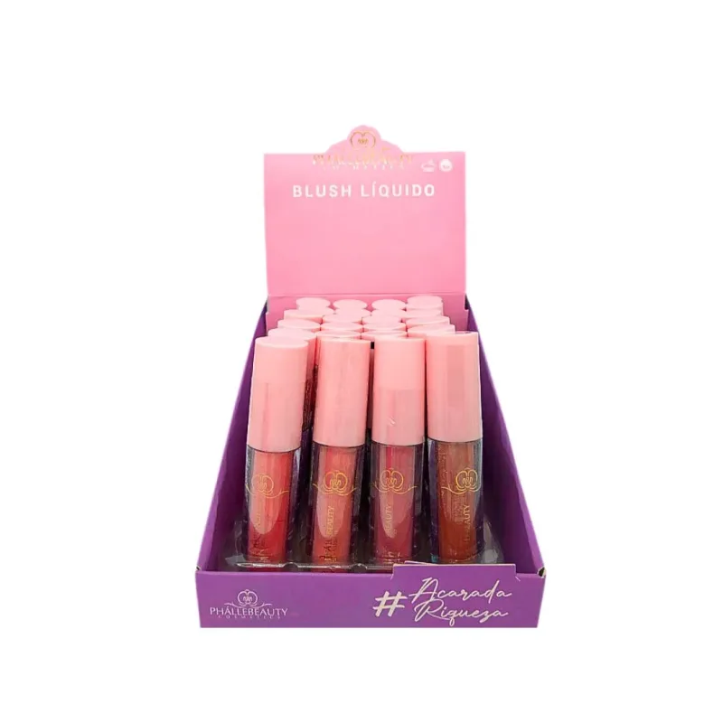 Blush Líquido C/24 Unid - Phallebeauty (PH0323)