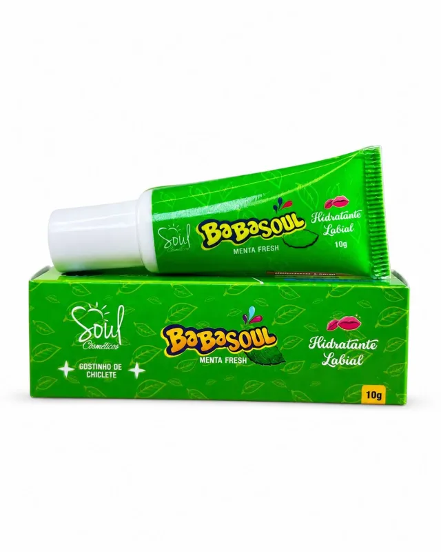 HIDRATANTE LABIAL BABASOUL MENTA FRESH 10G
