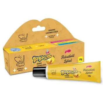 Hidratante Labial BabaSoul Soul Cosméticos - Banana Caramelizada 10g