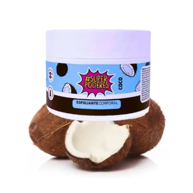 ESFOLIANTE CORPORAL CÔCO SUPER PODERES UNIDADE CÓD. 344
