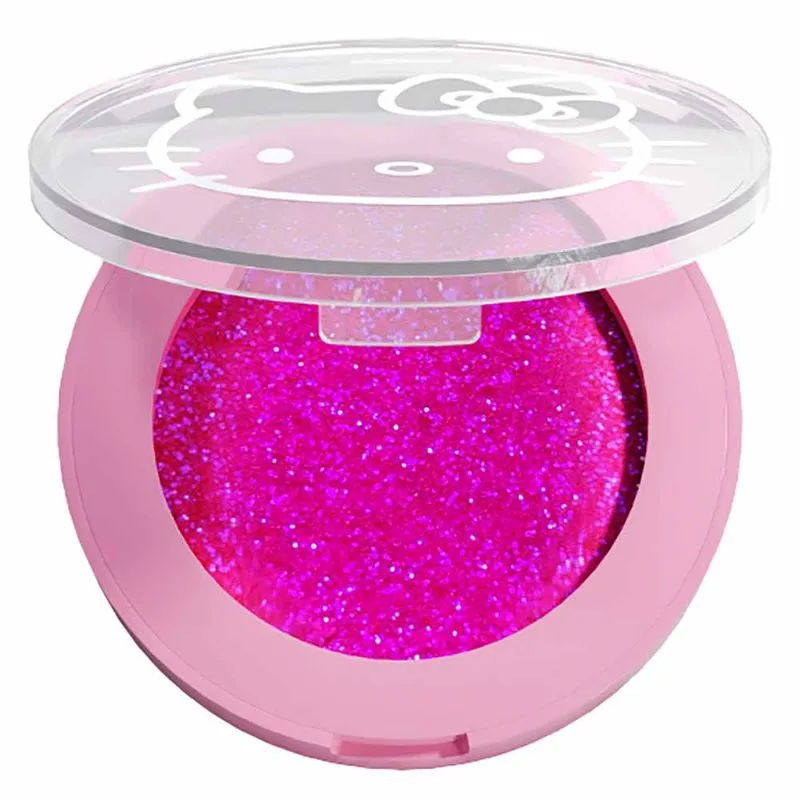 Sombra Glitter Infantil Digibela Hello Kitty 4g Pink