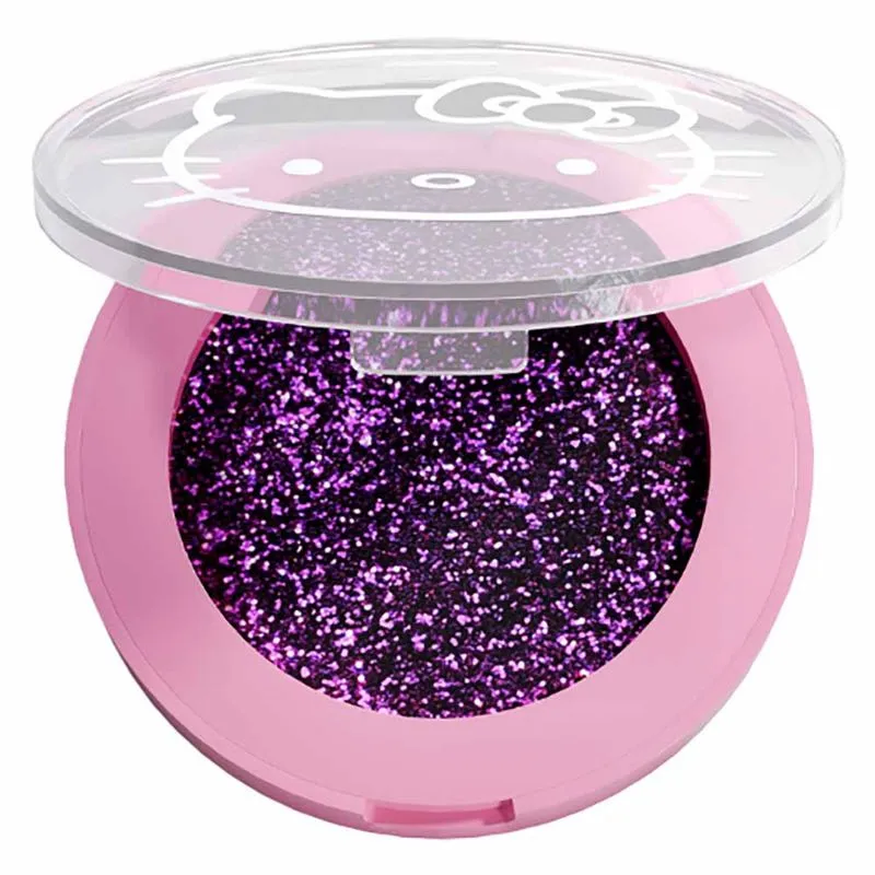 Sombra Glitter Infantil Digibela Hello Kitty 4g Purple