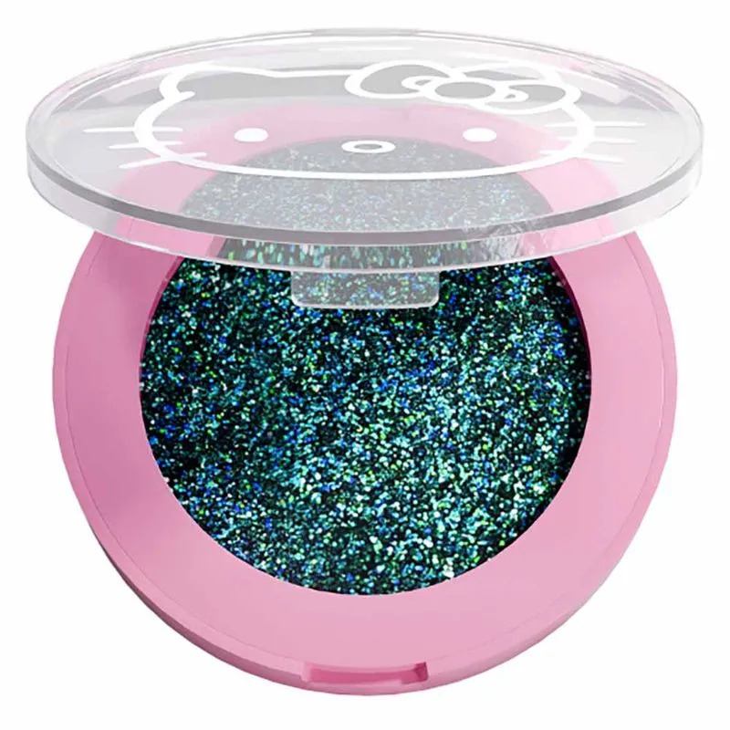 Sombra Glitter Infantil Digibela Hello Kitty 4g Blue