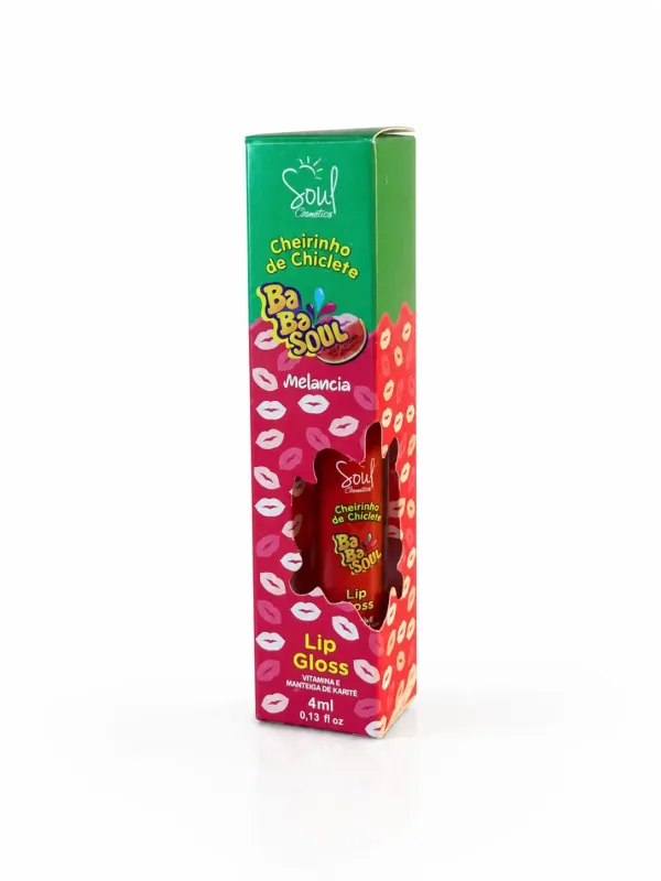 LIP GLOSS BABASOUL MELANCIA 4ML SOUL