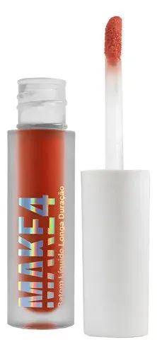 Batom Líquido de Longa Duração Make4 - Cor 4 4ml