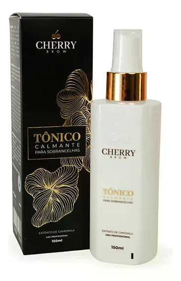 Tônico Calmante de Sobrancelhas Cherry Lash 150ml Hidratante