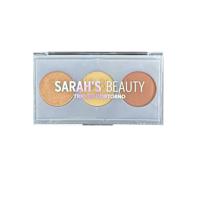 Paleta Trio de Contorno - Sarahs Beauty (SRB009A)