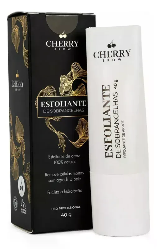 Esfoliante Sobrancelhas Cherry Lash Preparador Brow Design