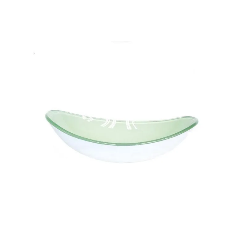 Cuba De Vidro Oval 47Cm Branca