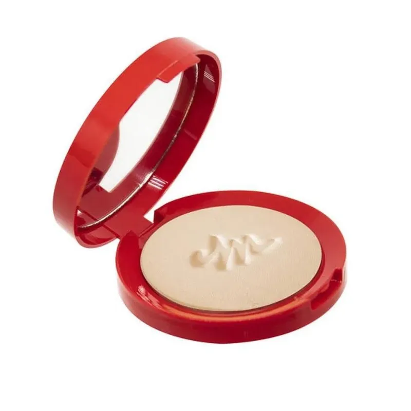 Po Compacto Matte Ultra Fino Com Espelho Nº 100 Max Love