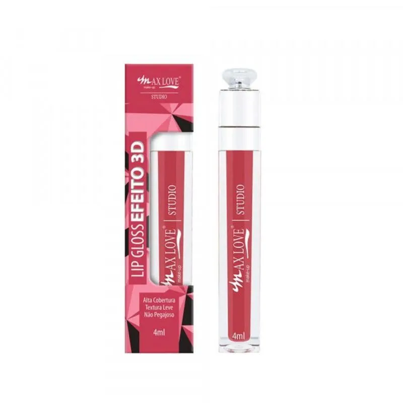 Lip Gloss Efeito 3d N903 Max Love 4ml