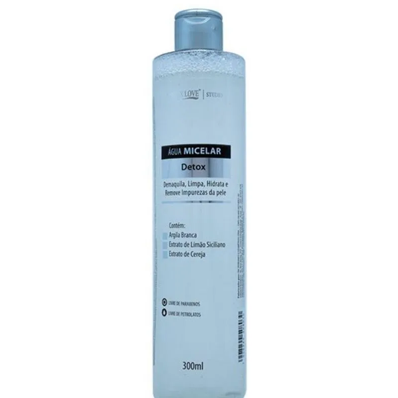 Max Love Água Micelar Detox 300Ml