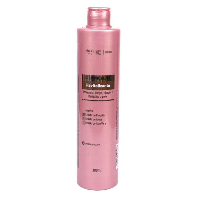 Água Micelar Revitalizante Max Love Único