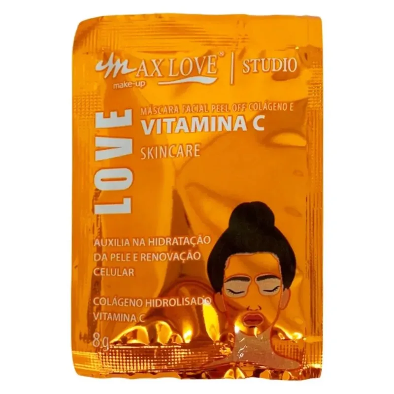 MAX LOVE MASC PELL OFF VIT C 10 EM 1 - - Bella Pink Prime