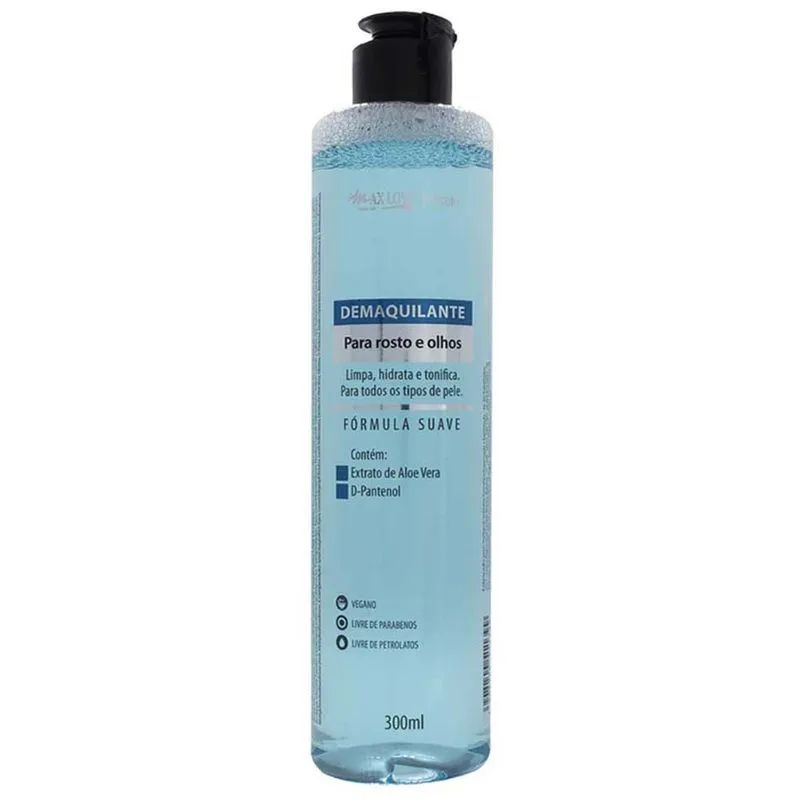 Demaquilante Max Love Para Rosto e Olhos 300ml