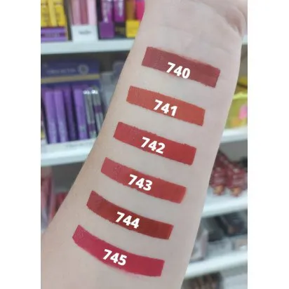 Batom Líquido Max Love 24h Confort - Cor 743 4ml