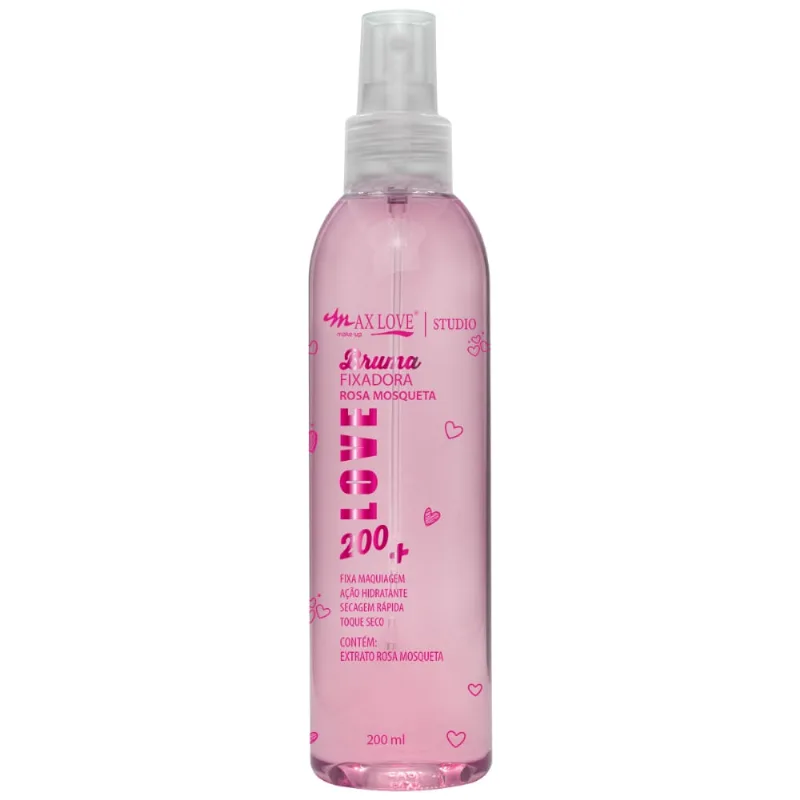 Bruma Fixadora Max Love Rosa Mosqueta 200 ml - Max Love