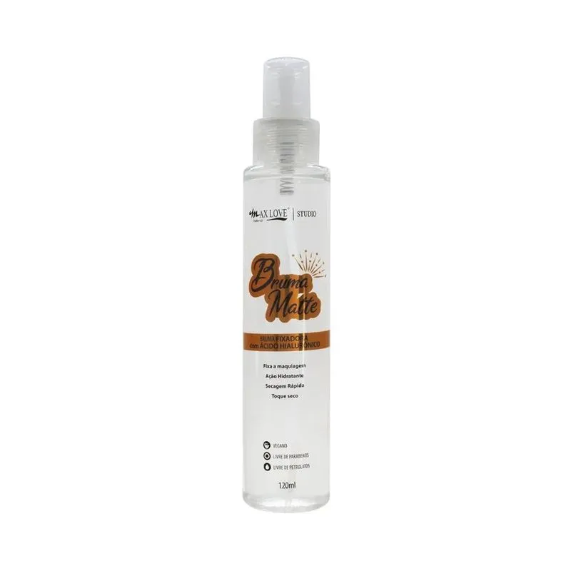Bruma Fixad Max Love 200ml Matte A.hial - Max Love