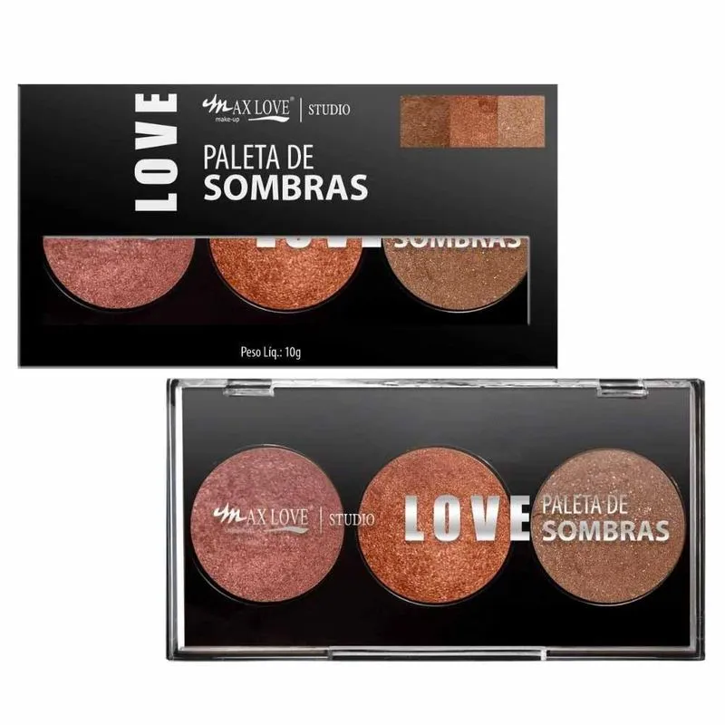 Paleta de Sombras Max Love 10g Cor 2