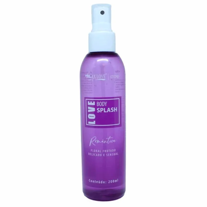 Body Splash Max Love Romântica 200ml
