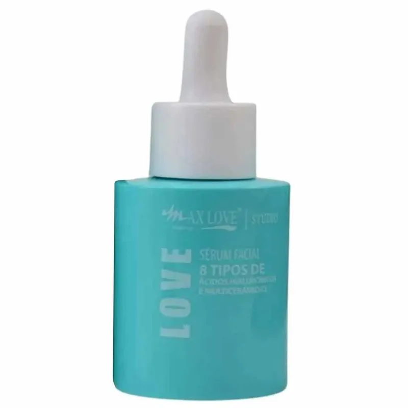 Sérum Facial Max Love 8 Tipos de Ácidos Hialurônicos 30ml