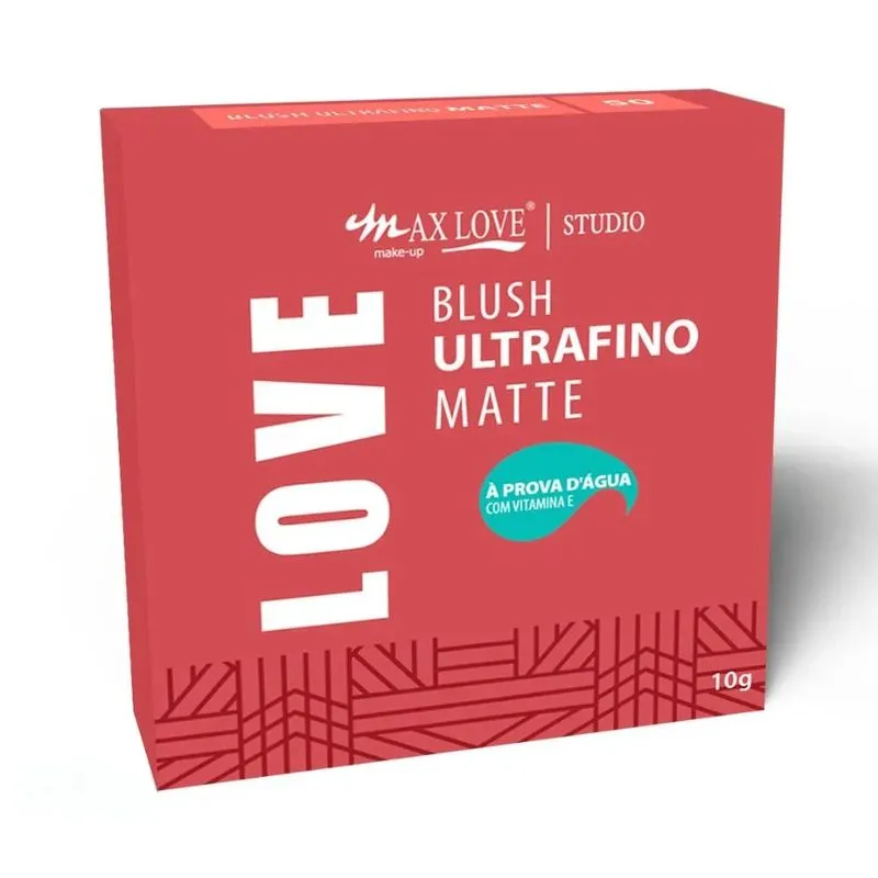 Blush Max Love 10g Ult.fin P.dagua Cor50 - Max Love