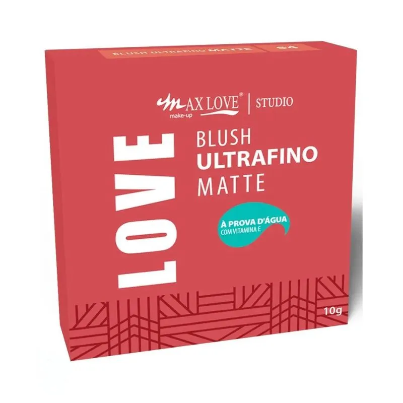 Blush Max Love 10g Ult.fin P.dagua Cor54 - Max Love