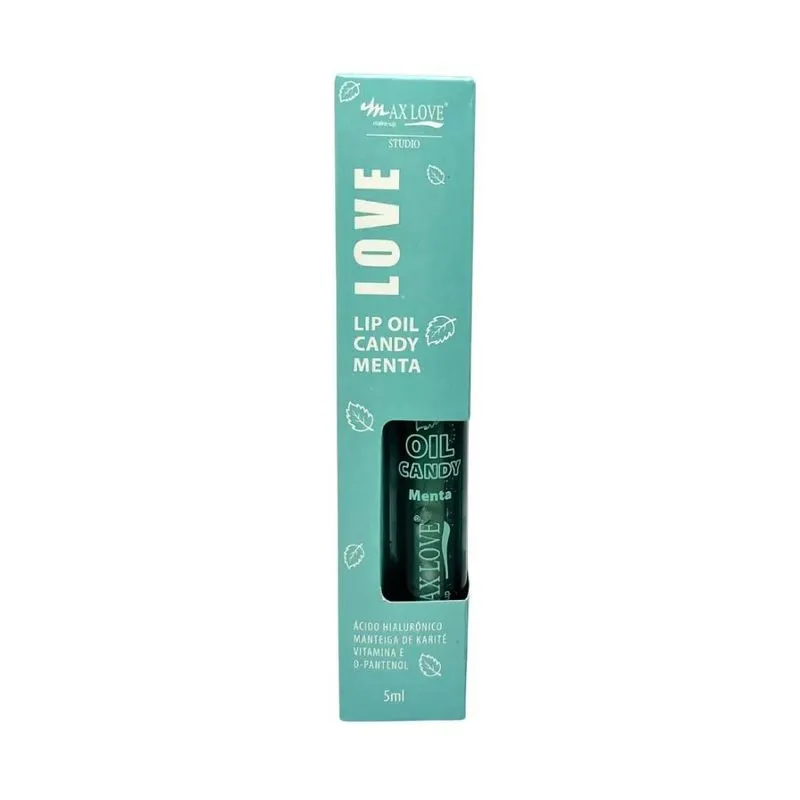 Lip Oil Max Love 5ml Cand Menta Cor 604 - Max Love