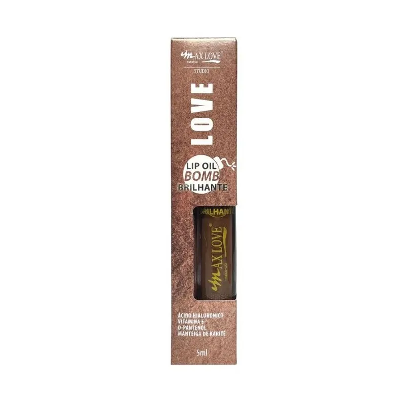 Lip Oil Max Love 5ml Bomb Brilh Cor 50 - Max Love