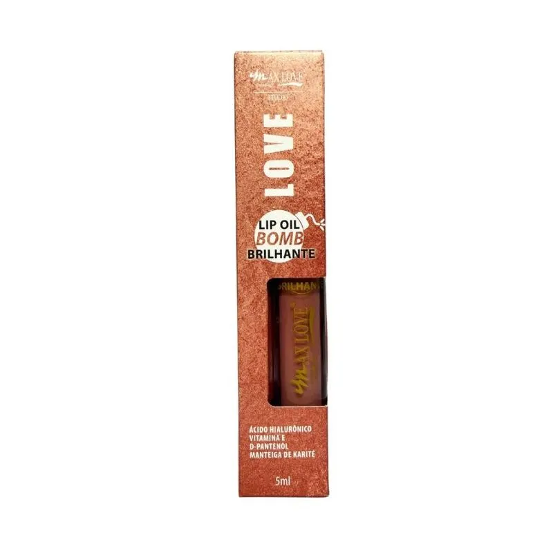 Lip Oil Max Love 5ml Bomb Brilh Cor 51 - Max Love