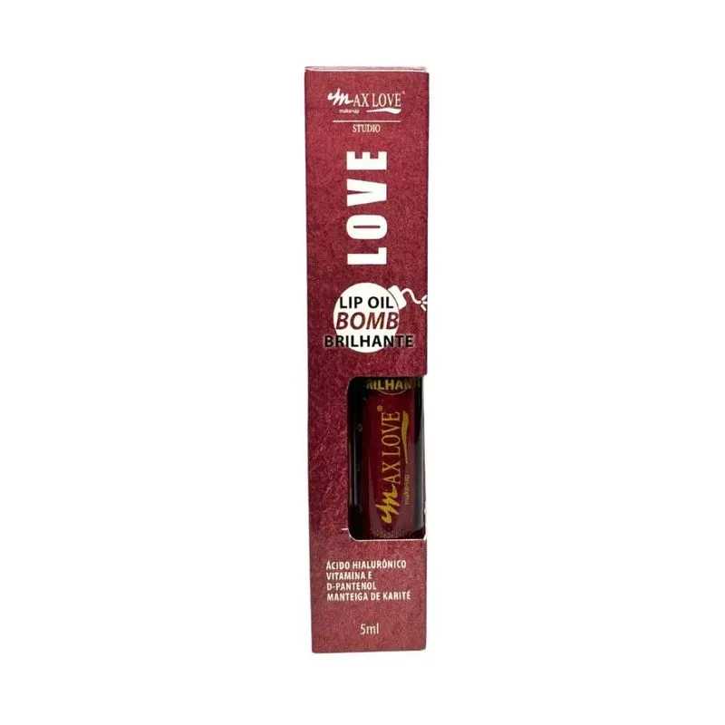 Lip Oil Max Love 5ml Bomb Brilh Cor 53 - Max Love