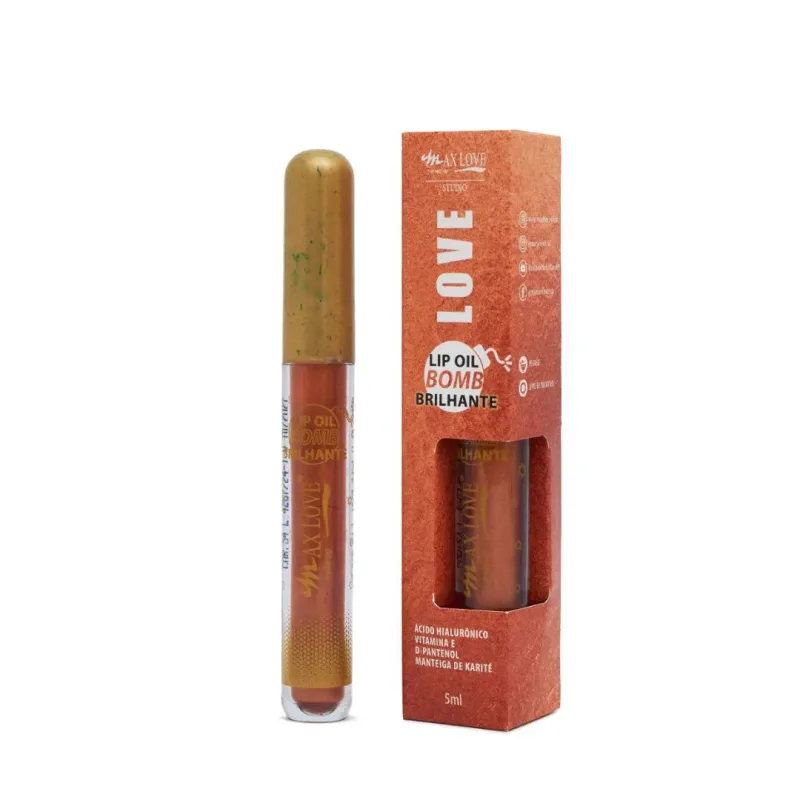 Lip Oil Bomb Brilhante Cor 54 - Max Love