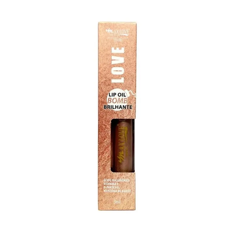 Lip Oil Max Love 5ml Bomb Brilh Cor 55 - Max Love