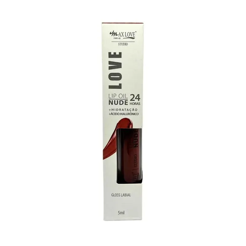 Lip Oil Max Love 5ml 24h Nude Cor 806 - Max Love