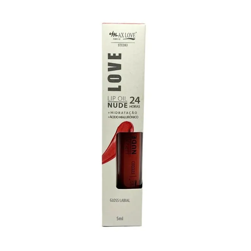 Lip Oil Max Love 5ml 24h Nude Cor 811 - Max Love